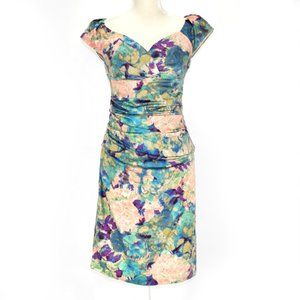 SUZI CHIN Sweetheart Floral Garden Chic Dress
